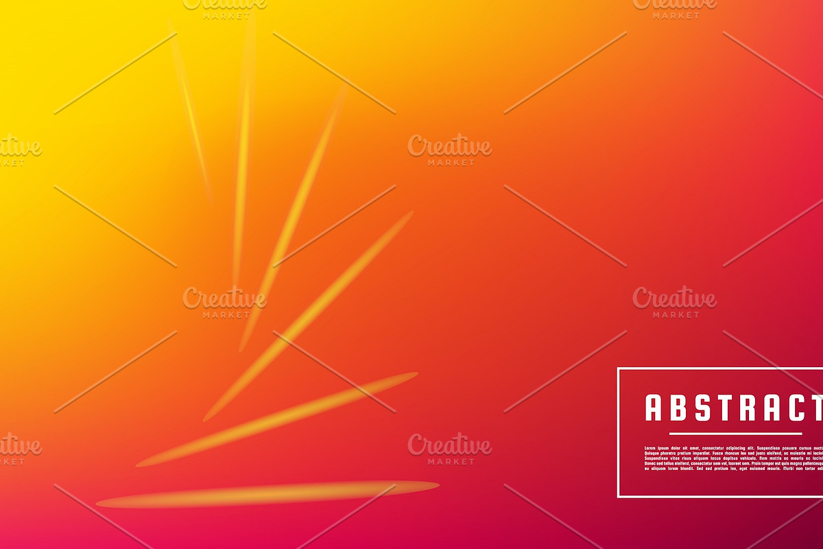 Set of blurred gradient mesh vector, a Background Graphic by Lucky Creative (Photo 5 of 6)