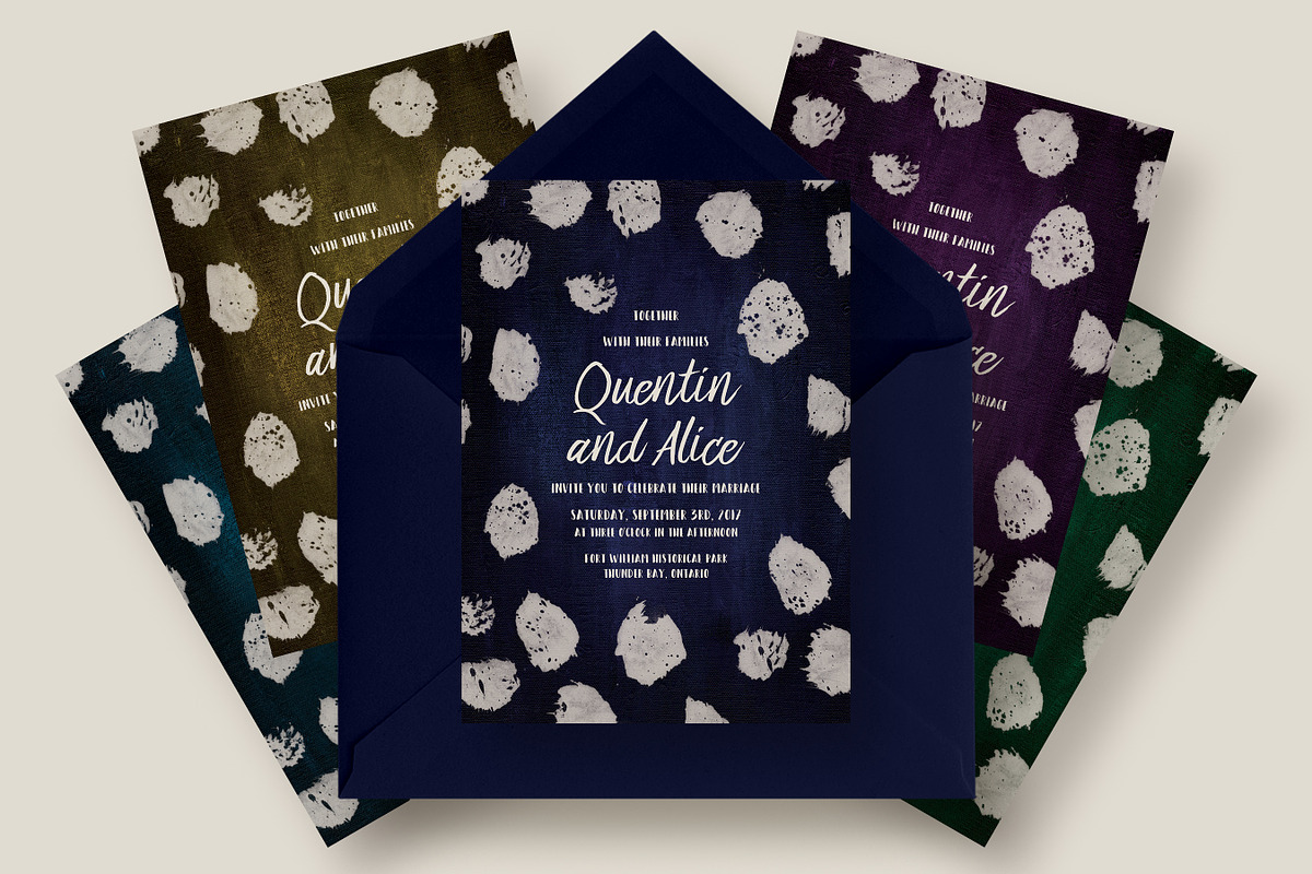 Chic, Modern, Bold & Colourful Suite, an Invitation Template by Knotted Design (Photo 3 of 11)