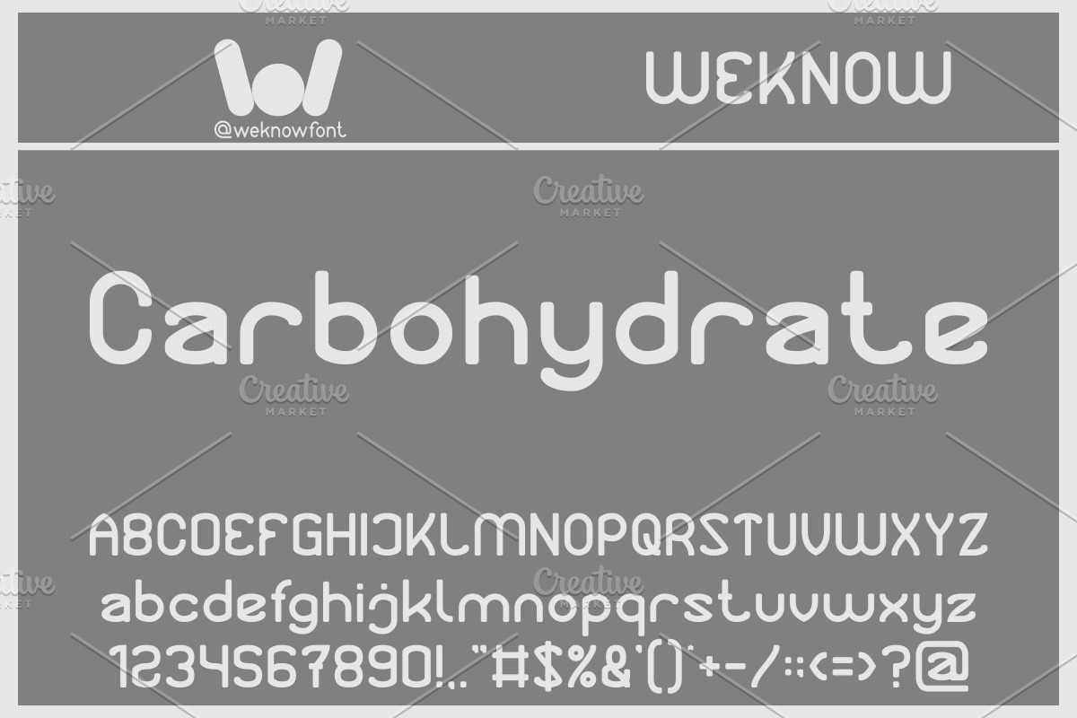 Protein font, a Sans Serif Font by weknow (Photo 3 of 5)