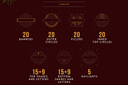 Emblem Creator all in one file -50%, a Branding & Logo Template by VP Fonts (Thumbnail 3 of 10)