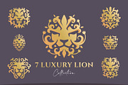 Lion Crest Luxury Collection Logo, a Branding & Logo Template by Metrolinevision (Thumbnail 1 of 16)