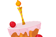 Birthday Cake, a Graphic by JYa_Design (Thumbnail 1 of 2)