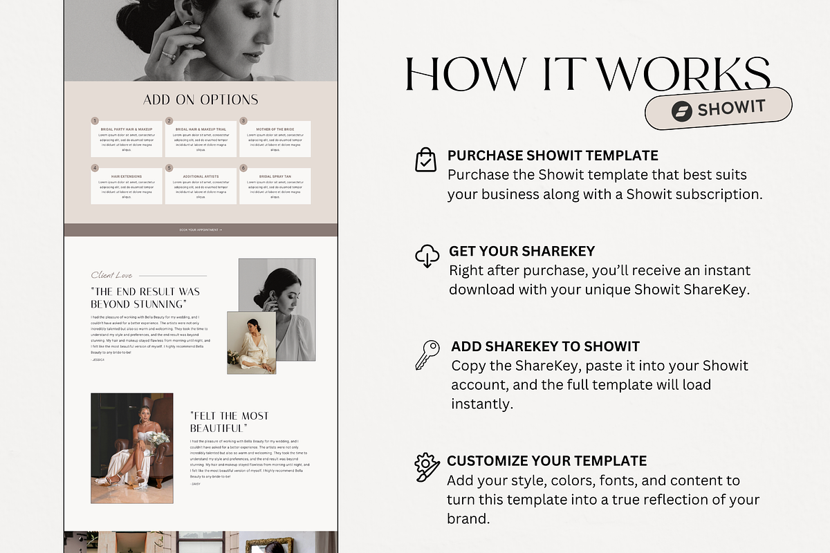 Showit Website Template Beauty Salon, a Websites & App Template by Breah Designs (Photo 7 of 10)