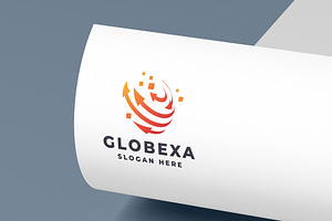 Global Business Growth Logo, a Branding & Logo Template by Design_Planet
