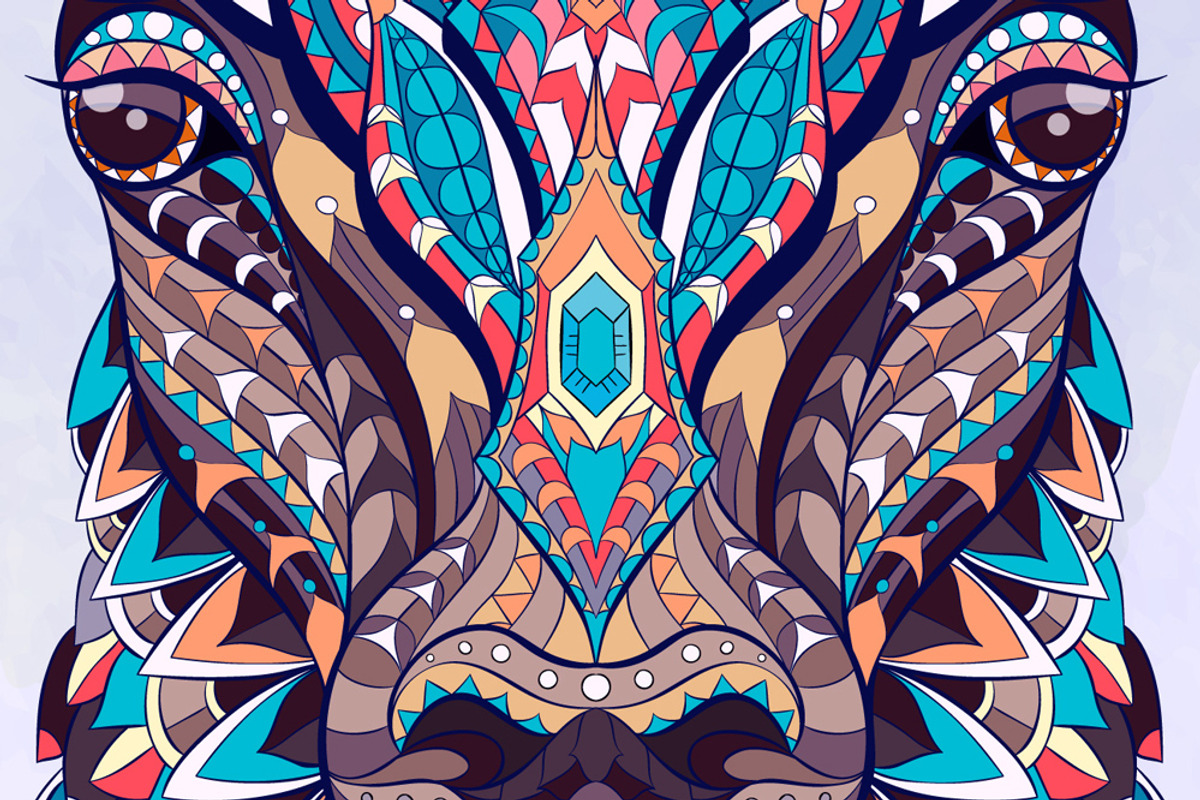 Ethnic Collection: Deer, an Animal Illustration by ArtoJoy (Photo 6 of 6)