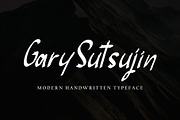 Gary Sutsujin, a Handwritten Font by HaKi Studio (Thumbnail 1 of 5)