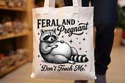 Feral and Pregnant Raccoon Maternity, a Work Illustration by Sublimation Artist (Thumbnail 8 of 9)