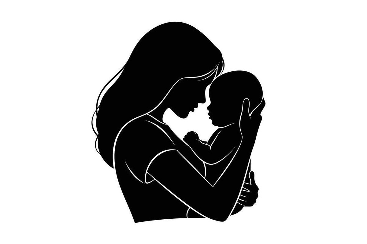 50 Mother and Baby Love Silhouette S, an Illustration by Designs_River (Photo 18 of 51)