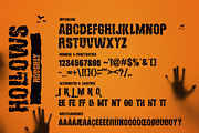 Hollows, a Font by Ardyanatypes (Thumbnail 7 of 8)