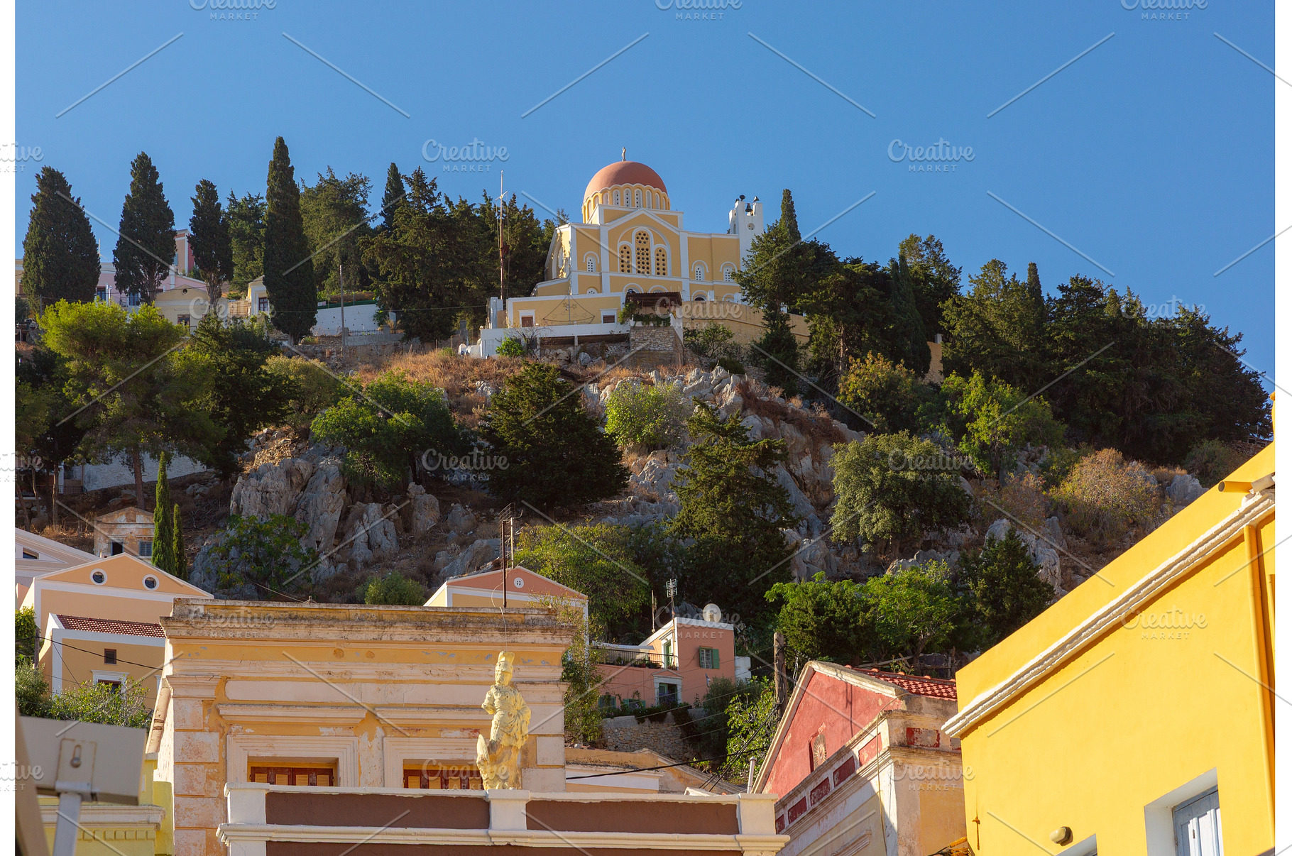 Church of Saint John on Symi Island, an Architecture Photo by kavalenkava