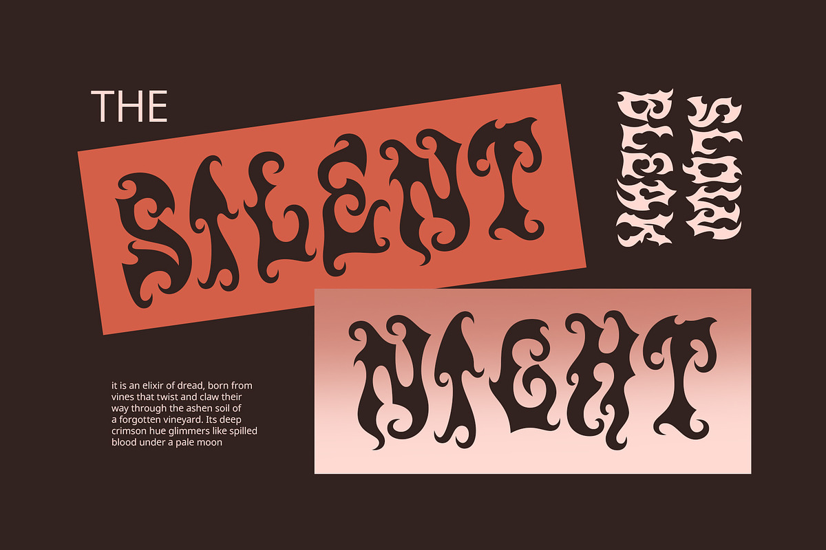 CS Werewolf – Black Metal Font, a Blackletter Font by Craft Supply Co. (Photo 6 of 8)