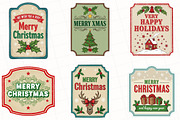 Vintage Christmas Label Sublimation, an Illustration by OK Design (Thumbnail 4 of 5)
