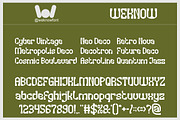Alternative Future font, a Sans Serif Font by weknow (Thumbnail 5 of 8)