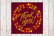 Autumn Frames And Leaves Collection, a Decorative Illustration by Vector beauty (Thumbnail 6 of 6)