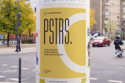 34 poster mockup bundle, an Advertising Mockup by FoundImages (Thumbnail 12 of 34)