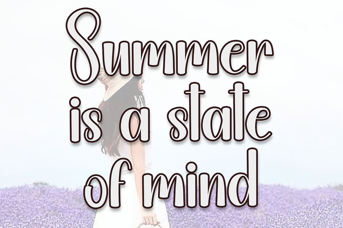 Sunrise, a Handwritten Font by InermediaSTUDIO (Photo 3 of 8)