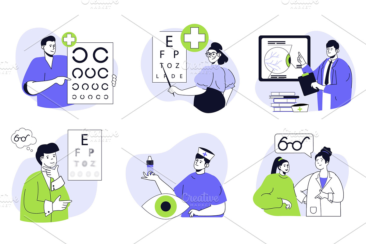 120 Flat Vector Illustrations, an Illustration by alexdndz (Photo 13 of 21)