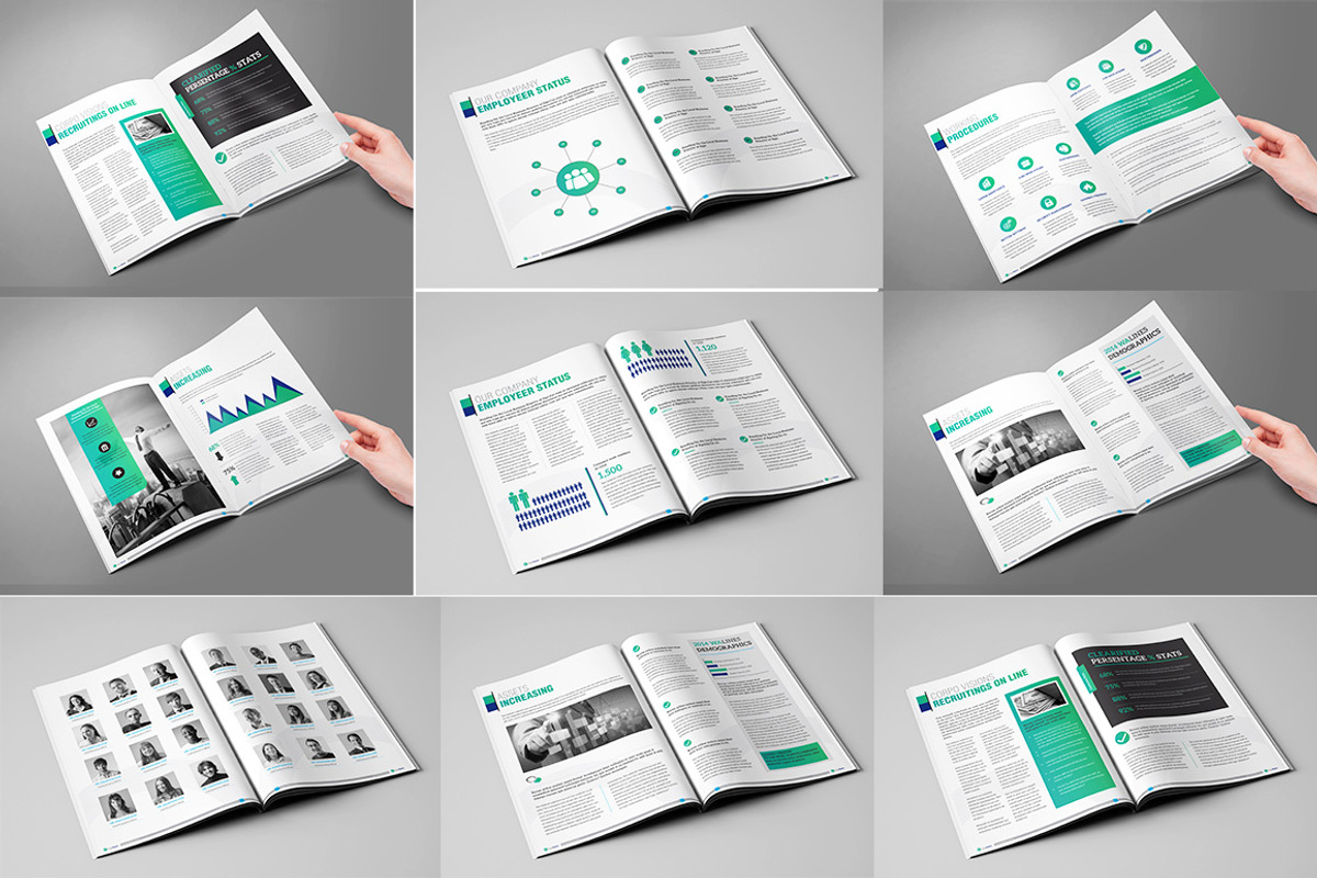 Annual Report BIG Bundle 01, a Brochure Template by Layout Design (Photo 9 of 21)