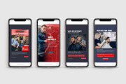 Barber Shop Salon Instagram Kit, a Social Media Template by TheBrightGrap (Thumbnail 2 of 12)