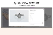 Wix Ecommerce Website Template | KIM, a Wix Template by Design Unique (Thumbnail 4 of 10)
