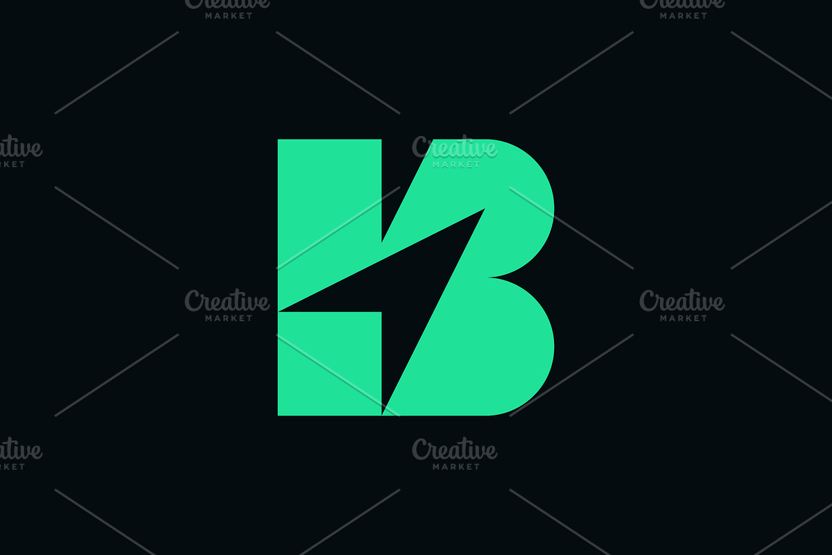 Geometric clean letter b arrow Logo, a Branding & Logo Template by Rasagama Studio (Photo 2 of 4)