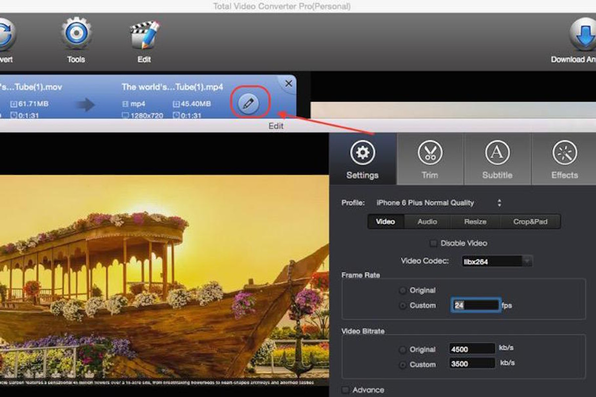 Total Video Converter Pro for Mac/PC, a Product Mockup by EffectMatrix (Photo 10 of 11)