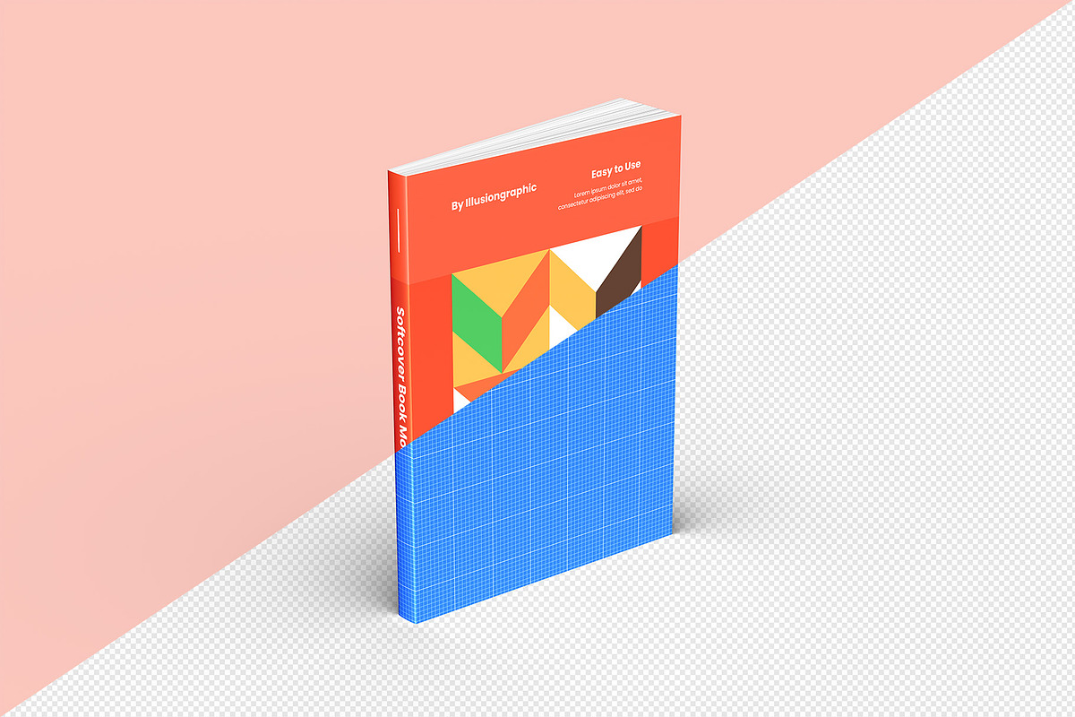 Softcover Book Mockup - 12 views, a Books & Magazine Mockup by Illusiongraphic (Photo 16 of 25)