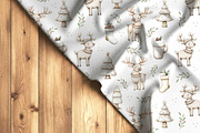 Christmas Reindeer seamless pattern, a Pattern Graphic by Kreeya Art Shop (Thumbnail 13 of 15)
