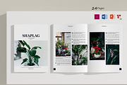 Magazine Layout Template, a Magazine Template by obidullah_01 (Thumbnail 1 of 9)