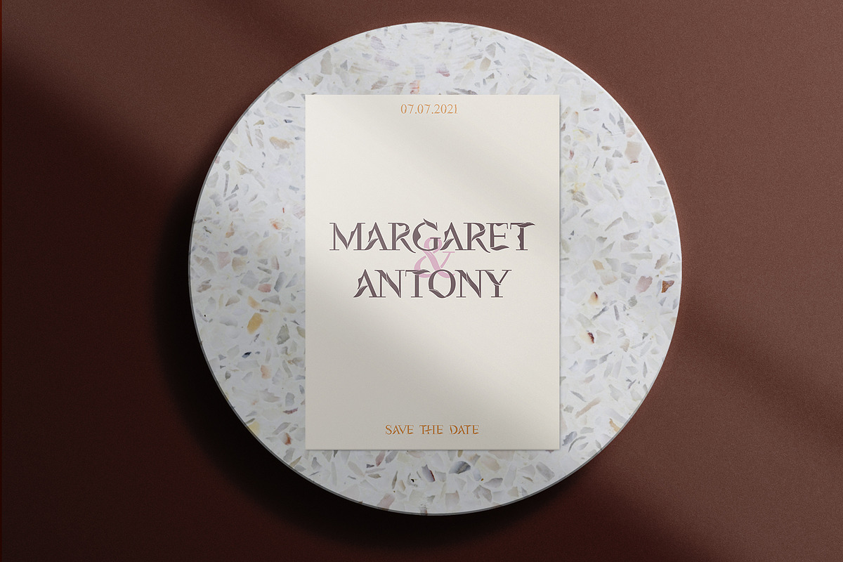 Flora | Modern Display Font, a Serif Font by Kandella's Art (Photo 15 of 18)