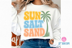 Sun Salt Sand Summer PNG, an Illustration by Dream Creation