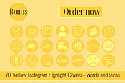 455 Canva Yellow Instagram Template, a Social Media Template by Emerald Eyes Design (Thumbnail 11 of 12)