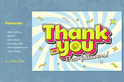 Thank You Text Effect, a Marketing Template by Andrew Skoch Design (Thumbnail 5 of 6)