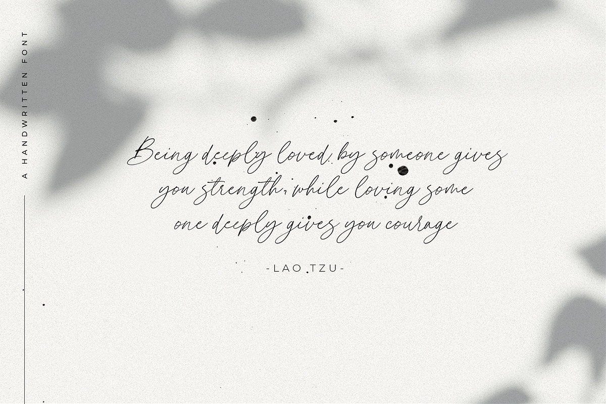 Sale 20% Violetta // Classy Font, a Script Font by Anatadesign (Photo 2 of 20)