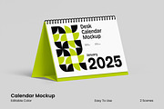 Calendar Mockup, a Merchandise Mockup by Unerispace (Thumbnail 1 of 2)