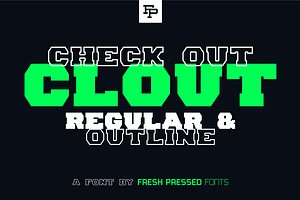 Clout Display Font