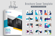 Brochure Cover Bundle, a Brochure Template by Uiparvin (Thumbnail 1 of 14)