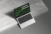 MacBook Pro 14 Mockup, a Mac Mockup by Graphicbars (Thumbnail 5 of 13)