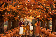 28 Autumn Harvest Digital Backdrops, a Background Graphic by 3Motional (Thumbnail 17 of 18)