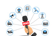 News and Media Concepts, a Technology Illustration by TAlex (Thumbnail 6 of 6)