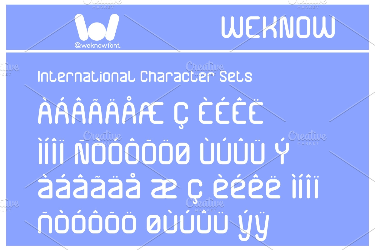 Simple and Easy font, a Sans Serif Font by weknow (Photo 7 of 8)