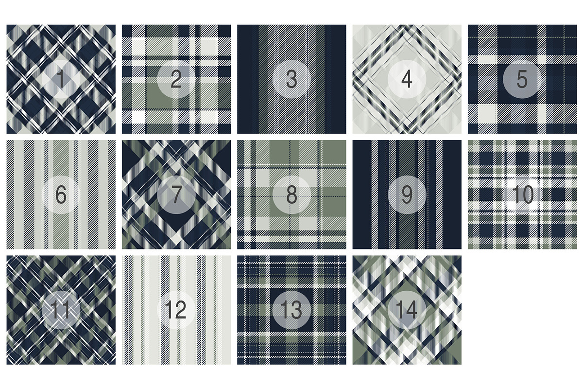 #85 Checkered Pattern Plaid Textile, a Pattern Graphic by Plaid4You (Photo 2 of 8)
