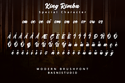 King Rimba Modern Brush Font, a Handwritten Font by Basnistudio (Thumbnail 6 of 7)