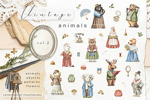 Vintage Animals Vol. 2