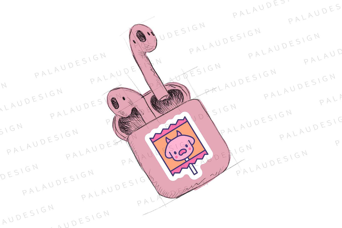 Cute kawaii lollipop animals, a Food Illustration by Palau (Photo 8 of 12)
