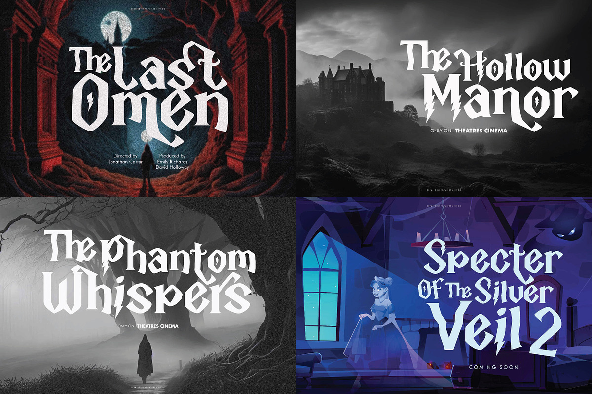 Gaming Unique Font Bundle, a Sans Serif Font by Flawless And Co (Photo 7 of 11)