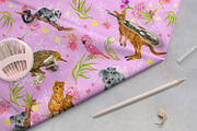 Australia  seamless patterns, a Pattern Graphic by MitrushovaArt (Thumbnail 6 of 11)