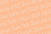 Quatre, a Script Font by Blank Is The New Black (Thumbnail 8 of 9)