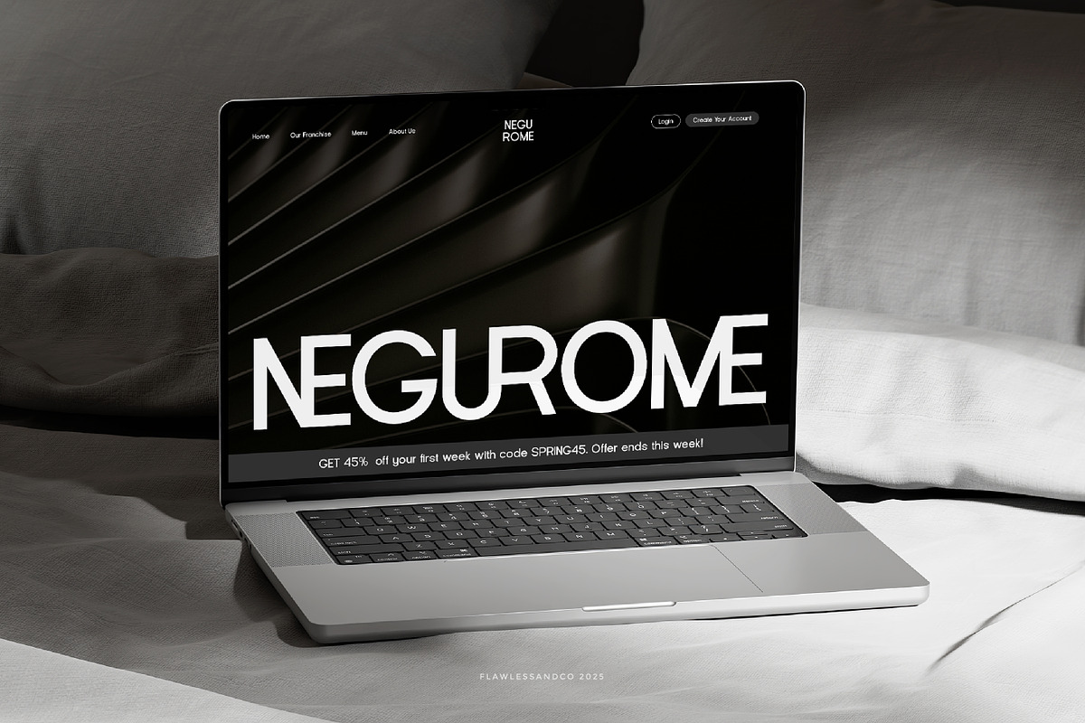 Mifetro - Modern Sans Serif Font, a Sans Serif Font by Flawless And Co (Photo 3 of 10)