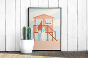 Beach Vibes | Summer сollection, a Decorative Illustration by katieromanoff_art (Thumbnail 5 of 12)